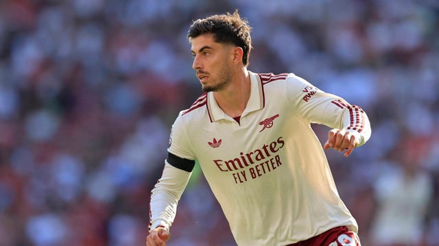 Kai Havertz im Trikot des FC Arsenal