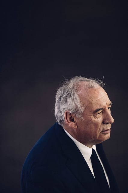 François Bayrou lors de sa conférence de presse à Paris, le 25 août 2025.
