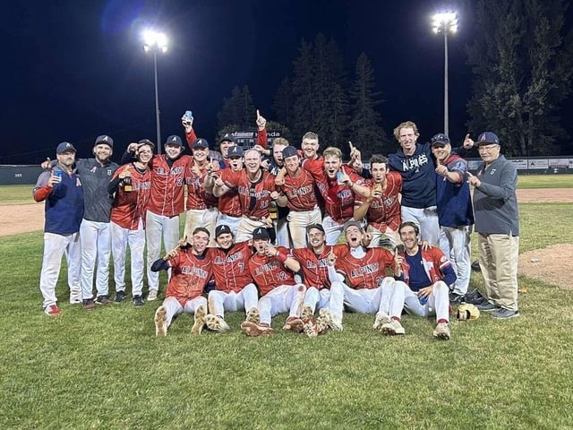 The Saint John Doiron Sports Junior Alpines are this year's New Brunswick Junior Baseball League champions after a 13-6 victory over the Chatham O'Donaghue's Junior Ironmen in Game 4 of the best-of-five league final Aug. 21 in Miramichi.