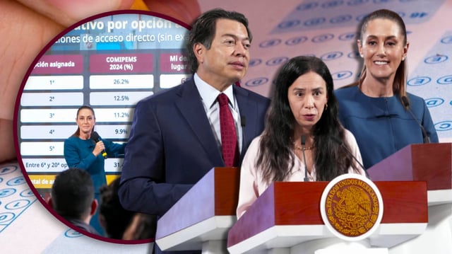 Sheinbaum celebra fin de los rechazados en prepas de la Zona Metropolitana. FOTO: Especial