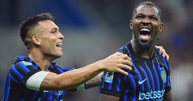 Con +5 en la diferencia de goles, Inter de Milán es líder tras la jornada 1 de la Serie A.