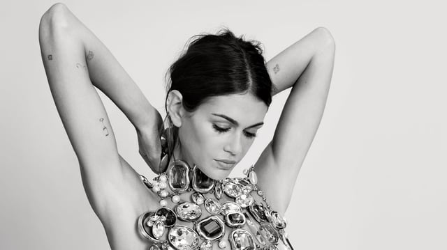 Kaia Gerber stars in a new Givenchy campaign