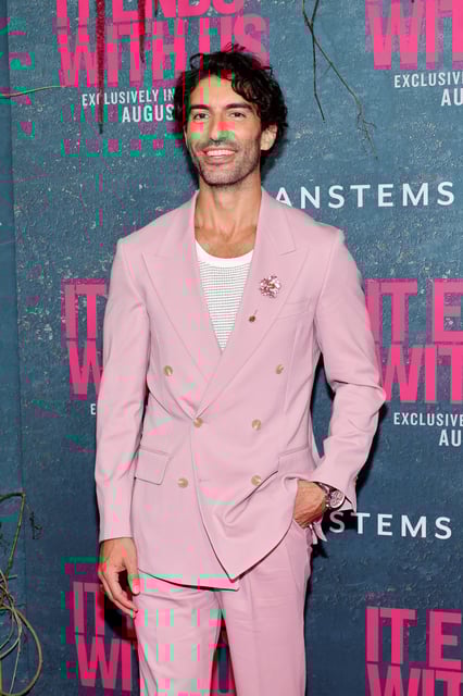 NEW YORK, NEW YORK - AUGUST 06: Justin Baldoni attends the "It Ends With Us" New York Premiere at AMC Lincoln Square Theater on August 06, 2024 in New York City.  (Photo by Cindy Ord/Getty Images)