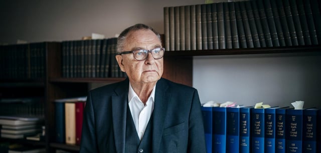 Der ehemalige Präsident des Bundesverfassungsgerichts, Professor Hans-Jürgen Papier