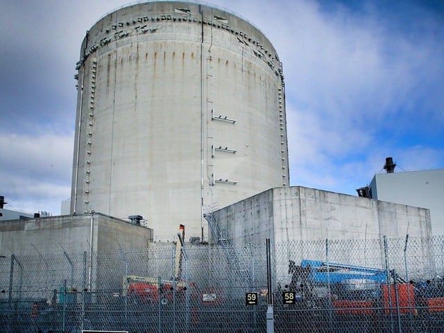  The Darlington nuclear power site in Ontario.