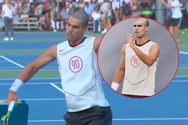 Alcaraz sorprende con nuevo look previo a su debut en US Open. Fotos: Especial