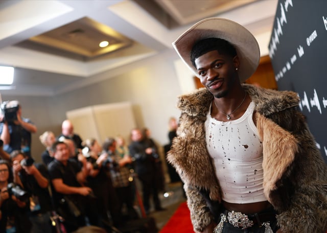 BEVERLY HILLS, CALIFORNIA - MARCH 27: Lil Nas X attends the 36th Annual GLAAD Media Awards at The Beverly Hilton on March 27, 2025 in Beverly Hills, California.  (Photo by Matt Winkelmeyer/Getty Images for GLAAD)