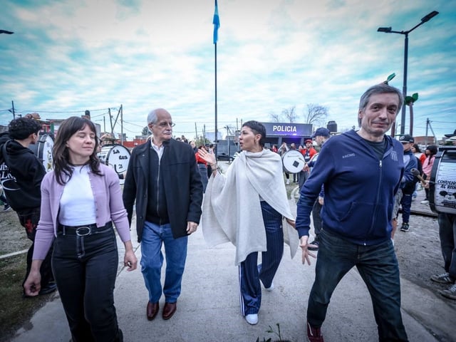 Máximo Kirchner encabezó un acto en Quilmes y aprovechó para criticar a Axel Kicillof.