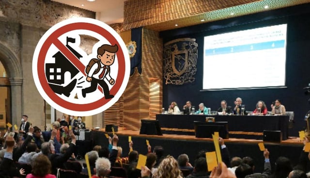 ¡UNAM da marcha atrás! Consejo Universitario elimina artículo que permitía expulsión inmediata por vandalismo. / UNAM. - Imagen ilustrativa hecha con IA (Chatgpt).