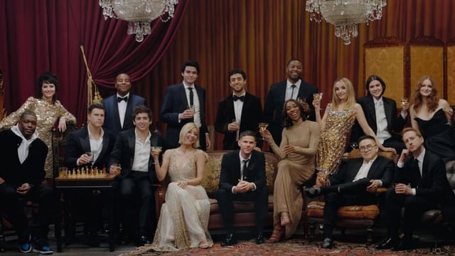 SATURDAY NIGHT LIVE Season 50 Cast Shot (top row l-r) Sarah Sherman, Kenan Thompson, Michael Longfellow, Emil Wakim, Devon Walker, Chloe Fineman, Jane Wickline, Ashley Padilla, Andrew Dismukes; (bottom row l-r) Michael Che, Colin Jost, Marcello Hernández, Heidi Gardner, Mikey Day, Ego Nwodim, Bowen Yang, James Austin Johnson