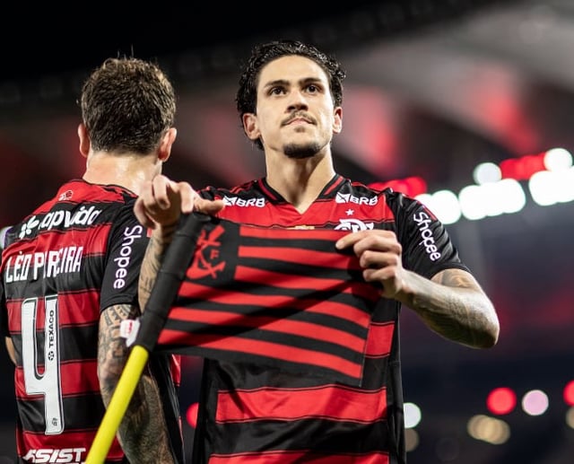 Pedro, la figura de Flamengo ante Vitória