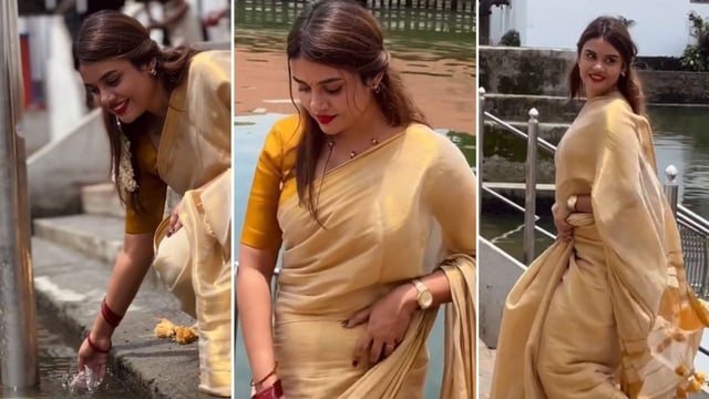 Guruvayur Shri Krishna temple holds purification rituals after vlogger Jasmin Jaffer’s reel sparks row.