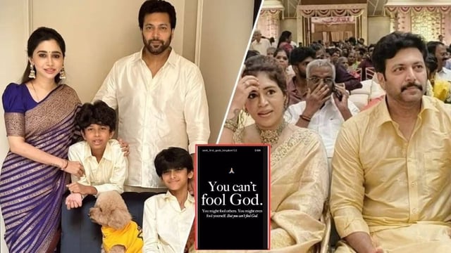 Ravi Mohan, Keneeshaa visit Tirupati, Aarti Ravi posts cryptic note | Image: Instagram