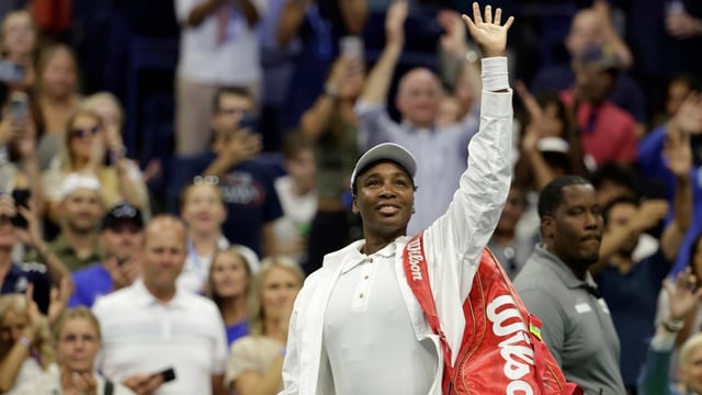 Williams won the second set 6-2 to force a decider at Flushing Meadows