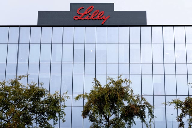 Eli Lilly Biotechnology Center is shown in San Diego, California, U.S. March 1, 2023. REUTERS/Mike Blake/File Photo