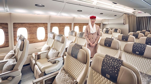 Emirates Premium Economy (Image supplied by: Emirates Media Centre)