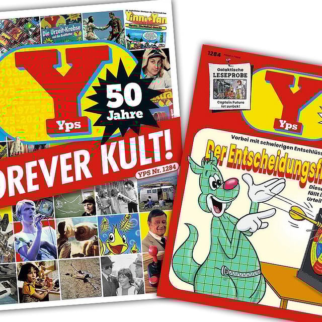 50 Jahre Yps: Kult-Magazin zurück im Doppelpack - mit Retro-Charme und Popkultur!
