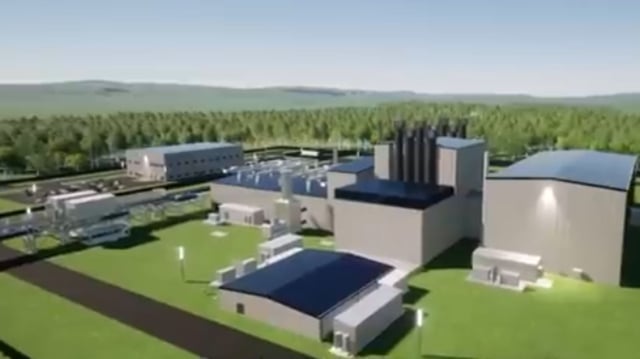 Planned design of Terrapower's Natrium reactor in Wyoming.