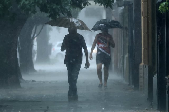Se esperan lluvias en gran parte del país para este sábado 30 y el domingo 31 de agosto