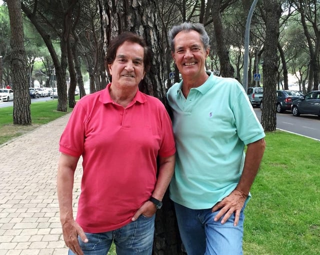 El Dúo Dinámico, en Barcelona, en el 2016.