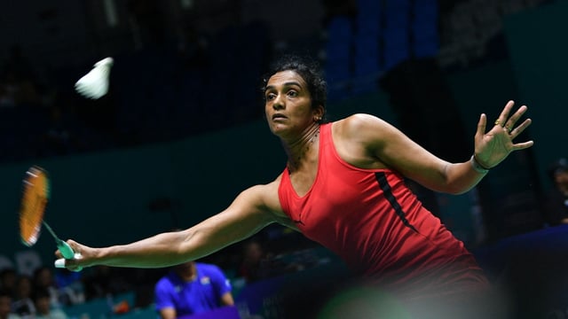 PV Sindhu struggles past Kaloyana Nalbantova in the World Championships.