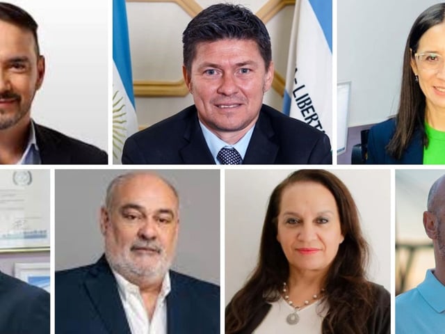 Candidatos a gobernador en Corrientes. Juan Pablo Valdés, Claudio Almirón, Adriana Vega, Carlos “Teke” Romero, Horacio Colombi, Sonia López, Martín “Tincho” Ascúa