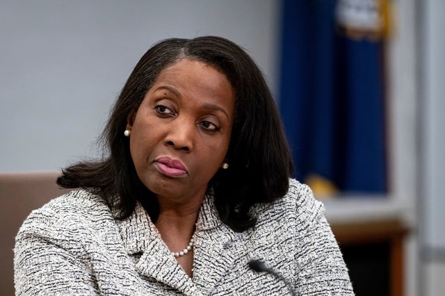 Lisa Cook during a Fed Listens event in Washington, DC, on March 22, 2024.