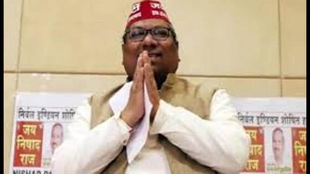 Nishad Party president Sanjay Nishad. (File)