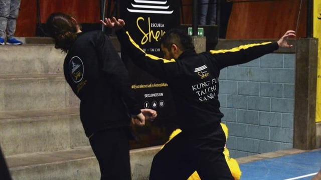 El acusado era  instructor en la sucursal de la escuela Shen de Chacras de Coria. Facebook
