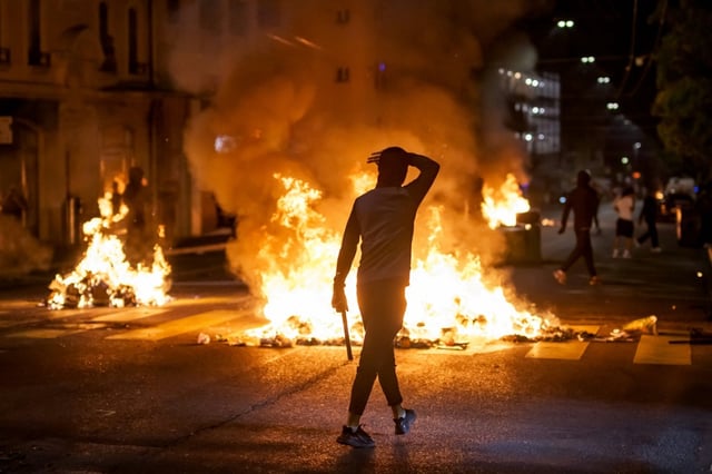 Unrest broke out in Lausanne following the death of a teenager who tried to escape local police while driving a stolen scooter