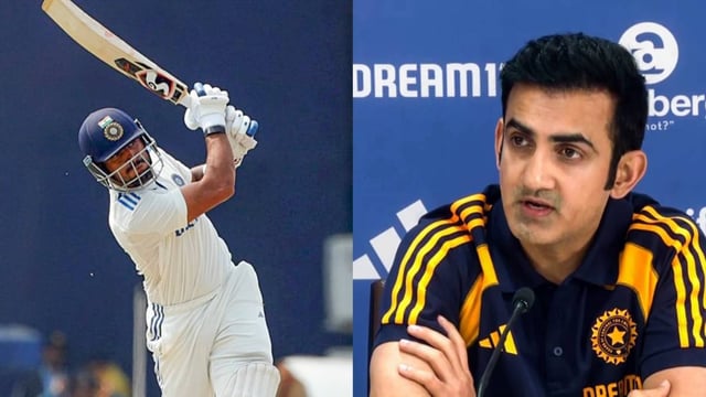 Dhruv Jurel and Gautam Gambhir | Image: ANI