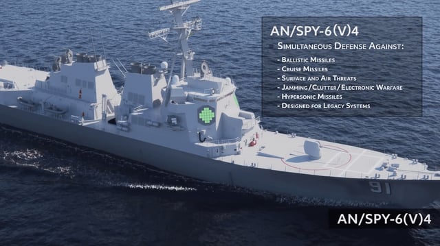 RTX AN/SPY-6(V)4 radar