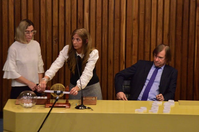 Elecciones 2025: sorteo del orden en la Boleta Única de Papel. (Pedro Castillo)