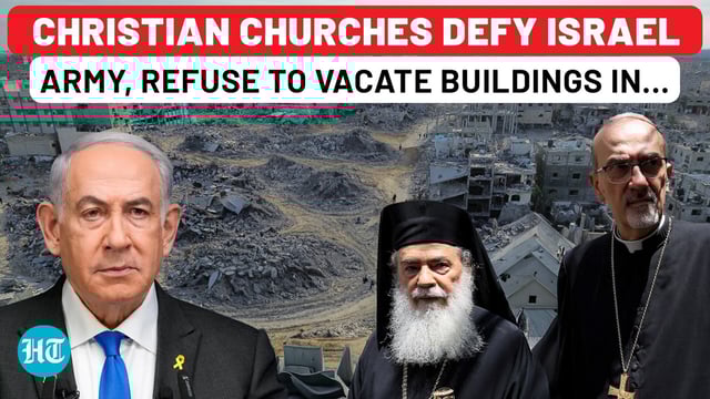 Christian churches defy Israeli army, refuse to vacate buildings amid IDF's 'occupy Gaza City' plan