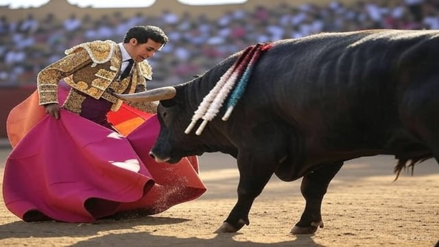 Crowd Witness Fatal Attack On Renowned 22-Year-Old Bullfighter In Portugal | Image: Grok
