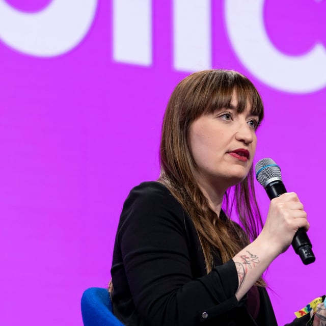 Die Linke rund um Parteivorsitzende Heidi Reichinnek darf sich über starke Umfragewerte freuen.