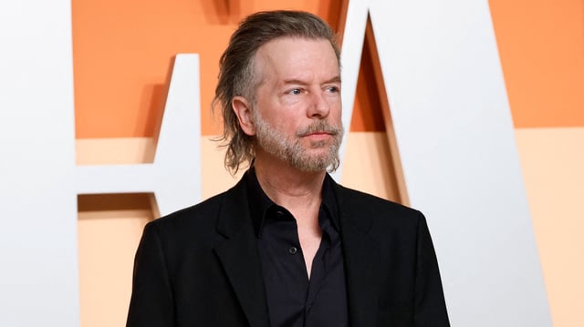 David Spade arrives at the Vanity Fair Oscars party after the 97th Academy Awards, in Beverly Hills, California, U.S., March 2, 2025. REUTERS/Danny Moloshok