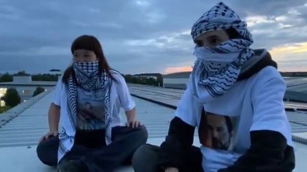 Palestinian Martyrs for Justice recorded a video which it released on social media