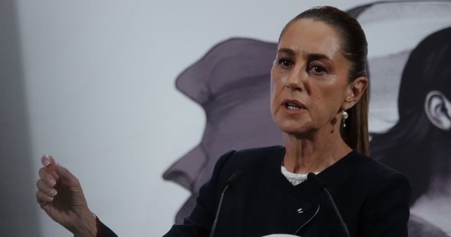 La Presidenta Claudia Sheinbaum dijo que se deben denunciar los supuestos "sobornos" de "El Mayo" Zambada. Foto: Galo Cañas, Cuartoscuro