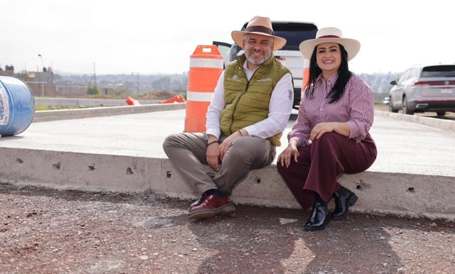 Supervisa Ramírez Bedolla obra en la Amalia Solórzano, Morelia