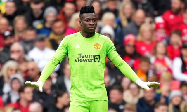 Manchester United shot-stopper Andre Onana