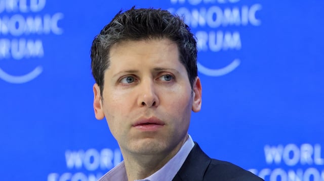 Sam Altman, CEO of OpenAI, attends the 54th annual meeting of the World Economic Forum, in Davos, Switzerland, January 18, 2024.