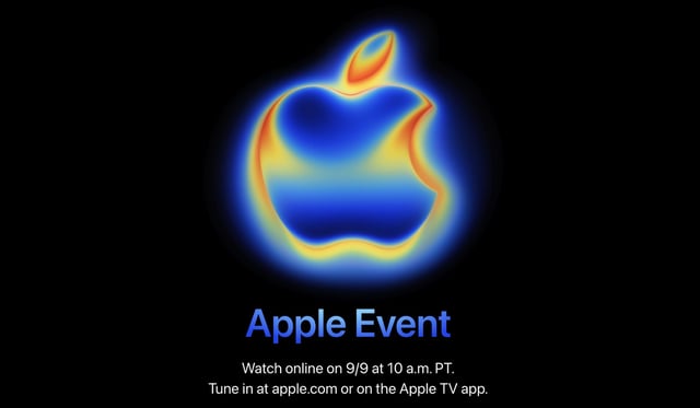 Apple "Awe Dropping" logo
