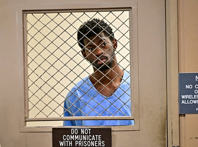 U.S. rapper Lil Nas X attends his arraignment at Los Angeles Superior Court in Los Angeles, California, U.S., August 25, 2025. Frederic J. Brown/Pool via REUTERS