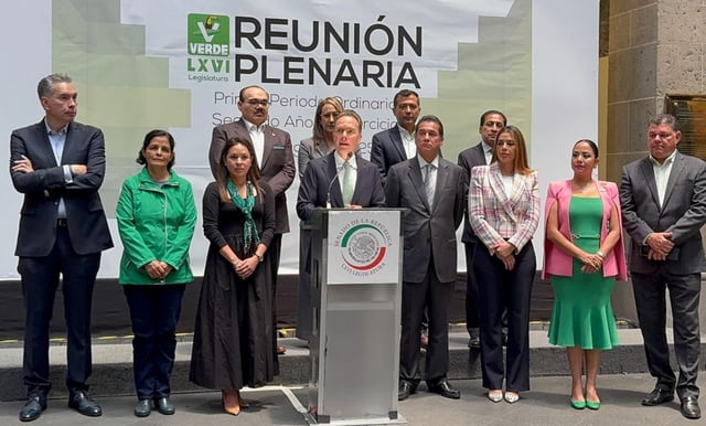 Vicepresidencia corresponderá al Verde, afirma Fernández Noroña
