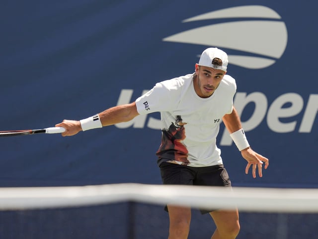 Francisco Cerúndolo tardó en entrar en ritmo. Foto: AP Photo / Kirsty Wigglesworth.