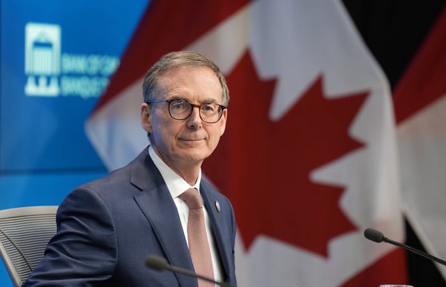Bank of Canada governor Tiff Macklem, seen during a news conference in Ottawa, Wednesday, June 4, 2025, says flexibility is key as the bank prepares to review its rate-setting framework in a world undergoing an economic sea change. THE CANADIAN PRESS/Adrian Wyld