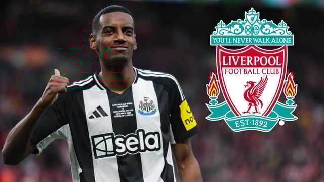 Alexander Isak Liverpool GFX