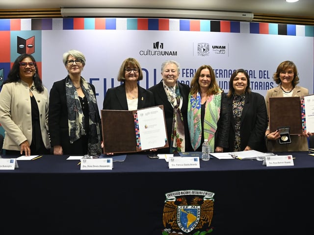 El inicio de la la VII Feria Internacional del Libro de las Universitarias y los Universitarios.