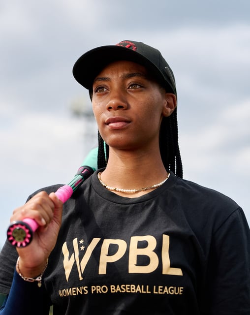 Mo’ne Davis during tryouts for the Women's Professional Baseball League on
Sunday, Aug 24 in Washington, DC.